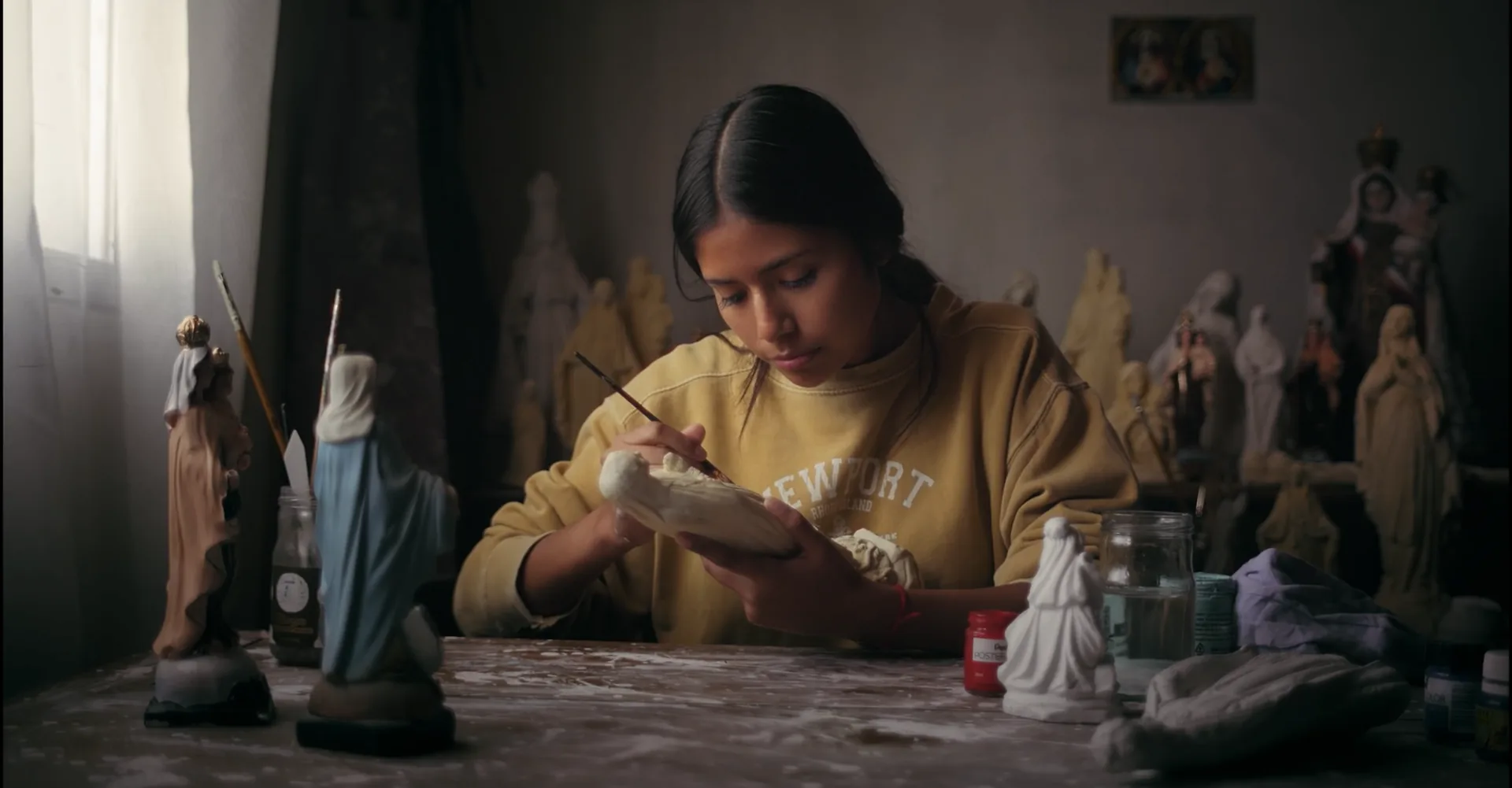 Vírgenes de yeso